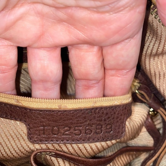 Lockheart Pebbled Leather “Stone” bag - Picture 13 of 15